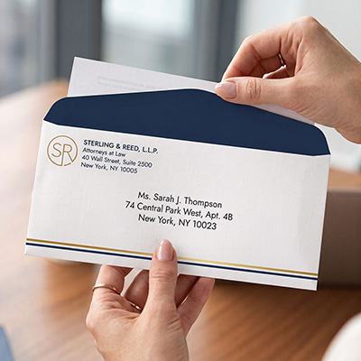 70lb Custom Printed Envelopes