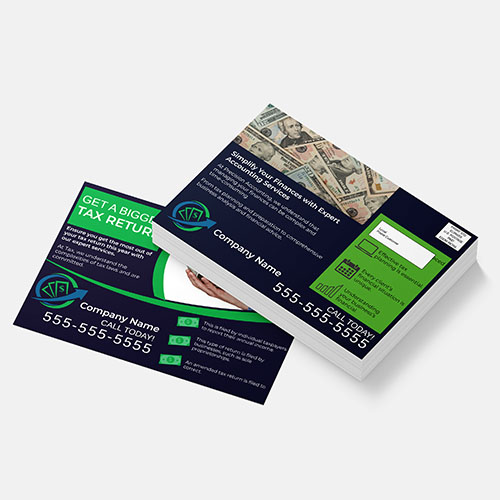 Accounting & Tax Postcards | Postcard Marketing
