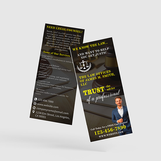Attorney Rack Cards