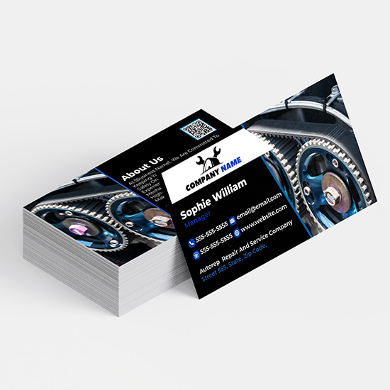 Auto Mechanic & Repair Standard Business Cards