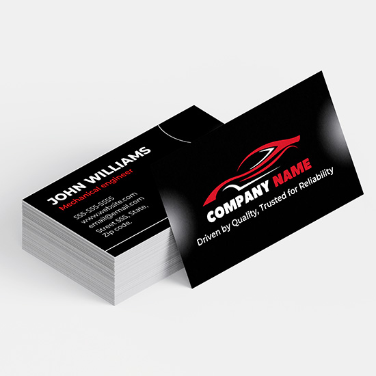 Auto Mechanic & Repair Business Cards
