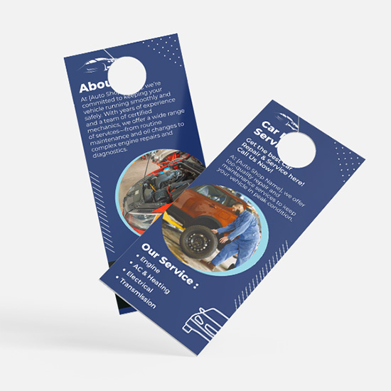 Auto Mechanic & Repair Door Hangers