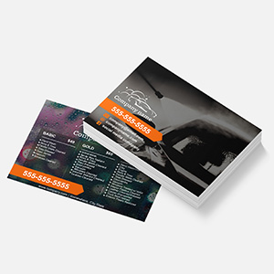 Automotive Detailing & Car Wash Postcards