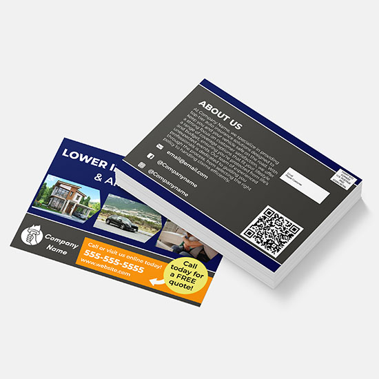 Car Insurance Postcards