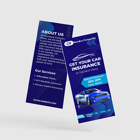 Car Insurance Rack Cards