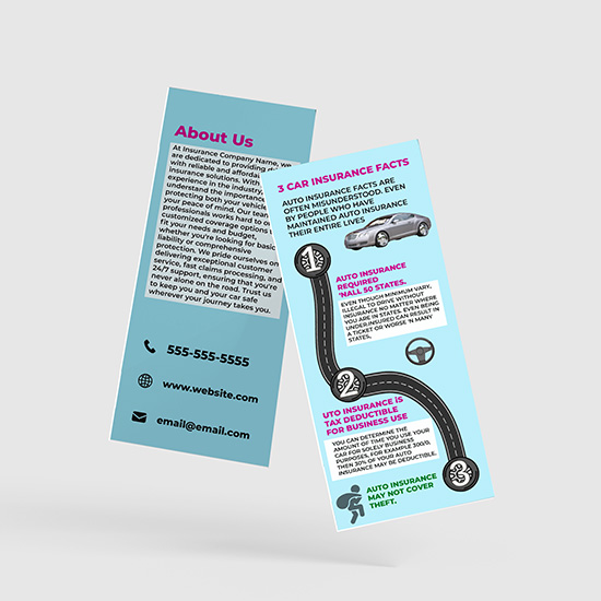 Car Insurance Print Marketing | Car Insurance Designs