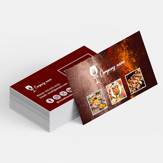 Catering Business Cards