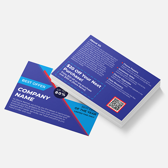 Cellular & Electronic Store Postcards