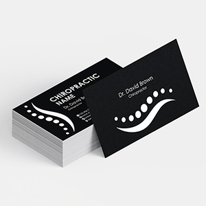 Chiropractic's Office Standard Business Cards