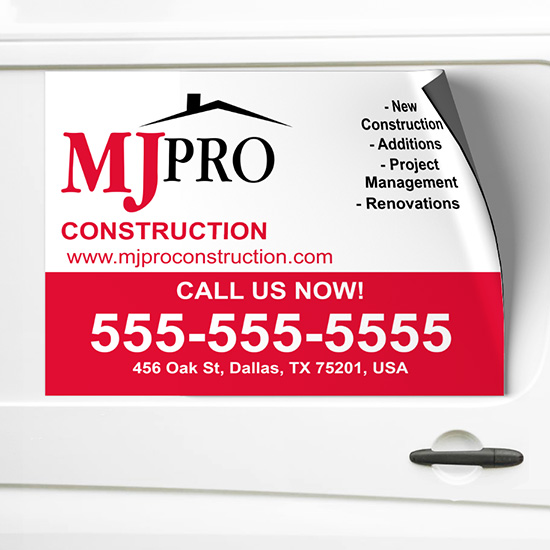 Contractor Car Magnets