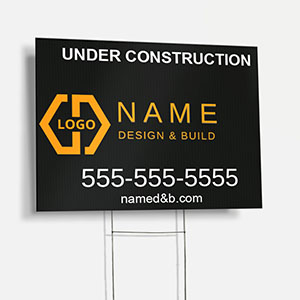 Contractor Signs