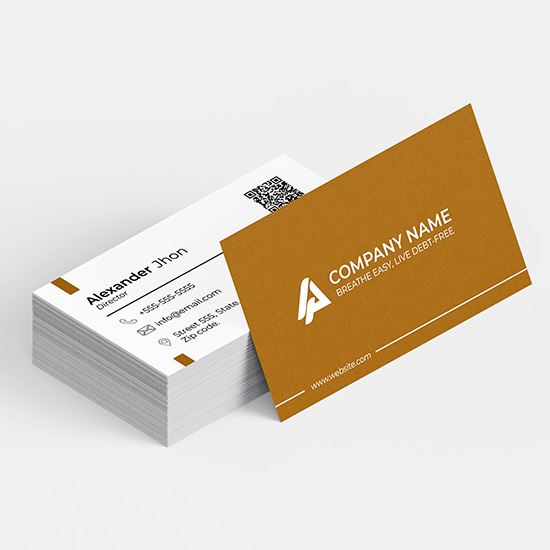 Debt Relief  Business Cards