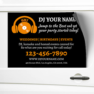 Dj Car Magnets