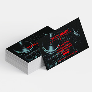 Dj Business Cards
