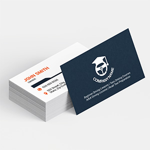 Driving Schools Business Cards