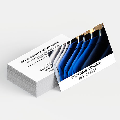 Dry Cleaning Business Cards
