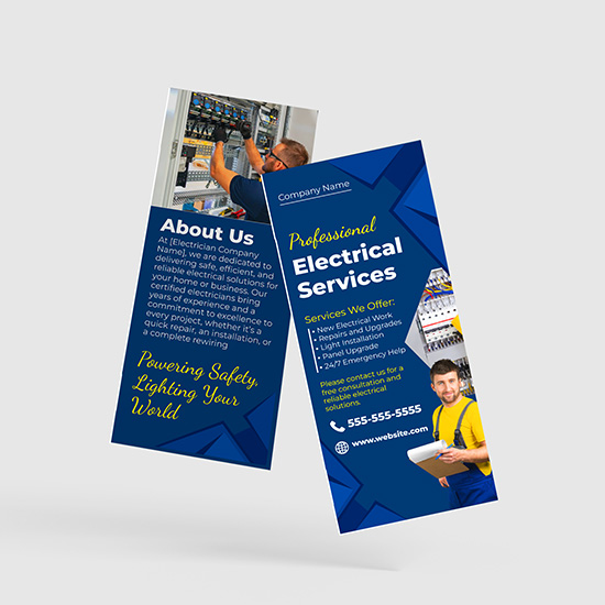 Electrician Rack Cards