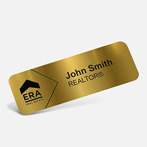 ERA Real Estate Metal Engraved Name Tags