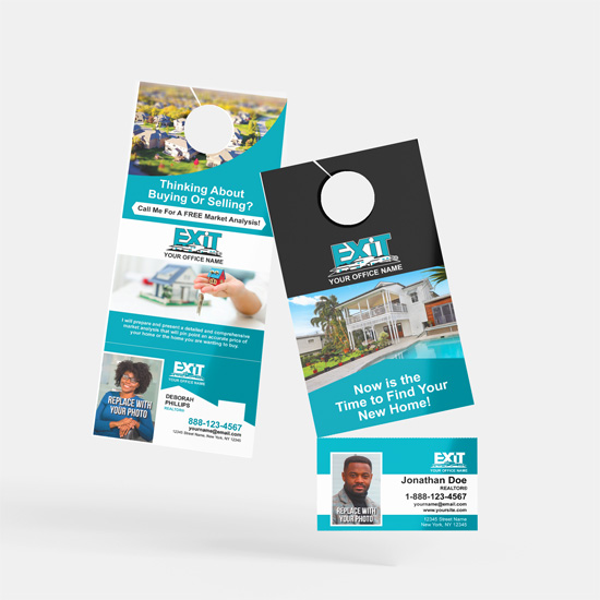 EXIT Realty door hangers