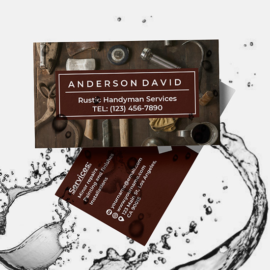 Handyman Business Cards