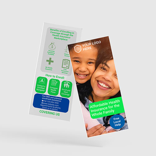 Health Insurance Rack Cards