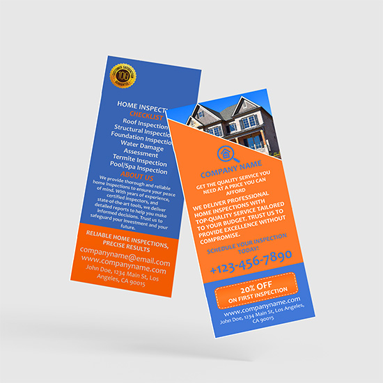 Home Inspection Rack Cards