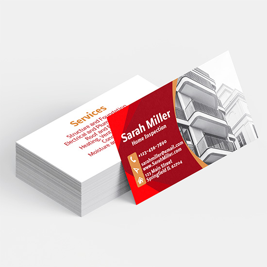 Home Inspection Business Cards