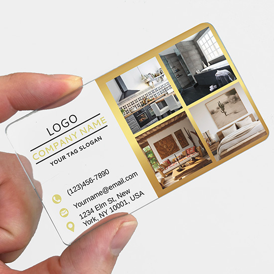 Clear Plastic Business Cards