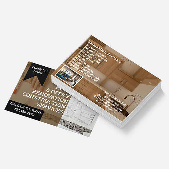 Home Remodeling Postcards