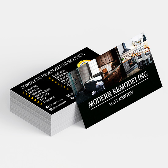 Home Remodeling Business Cards