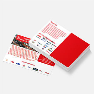 HVAC Supply Postcards