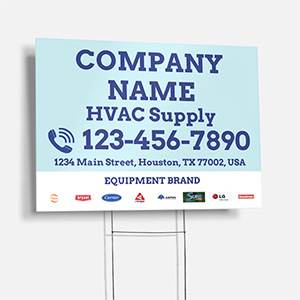 HVAC Supply Postcards