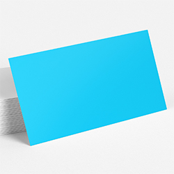 Matte Coating on Business Cards