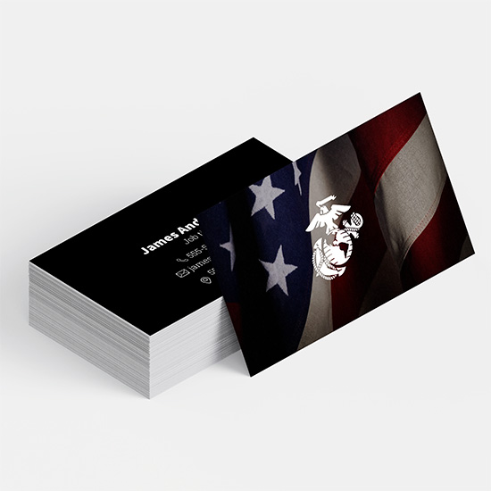 Military Business Cards