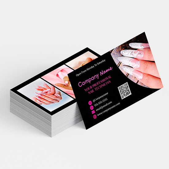 Nail Salon Business Cards