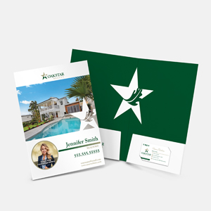 Oakstar Realty Presentation Folders