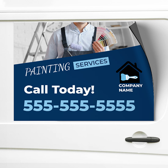 Painting Contractor Car Magnets