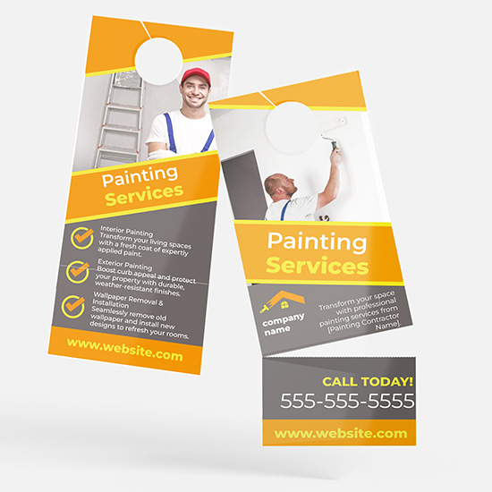 Painting Contractor Door Hangers