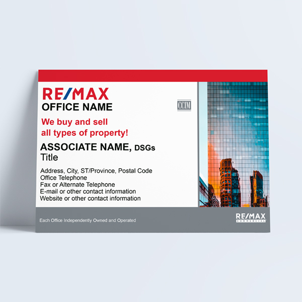 REMAX COMMERCIAL Printing Products