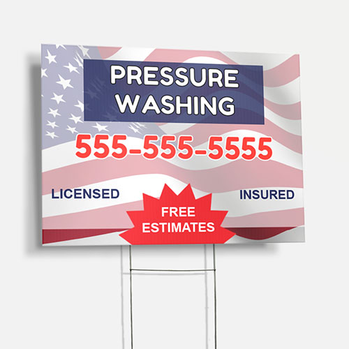 Power Washing Signs