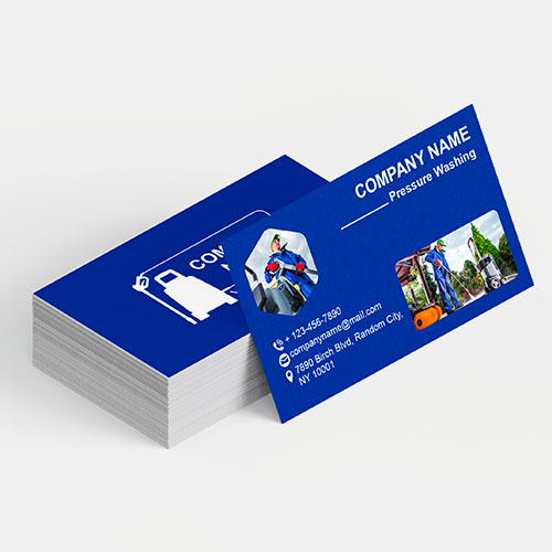 Power Washing Business Cards