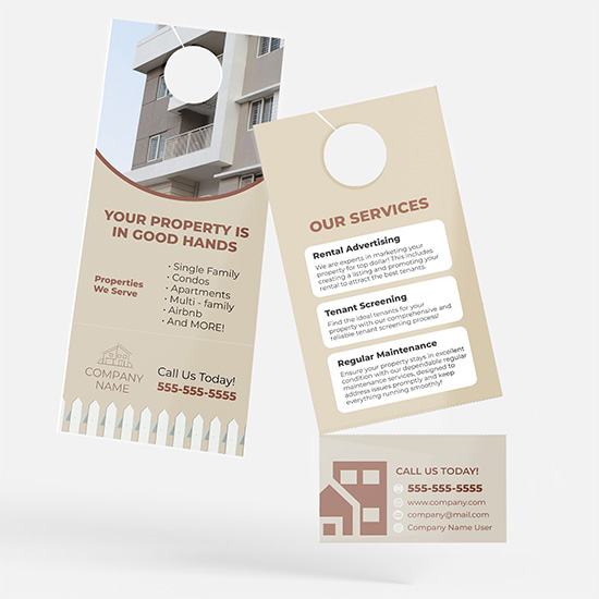 Property Management Door Hangers