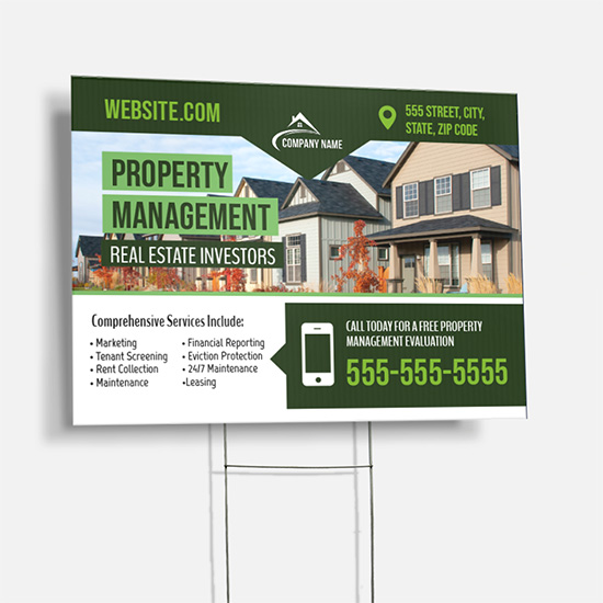 Property Management Print Marketing |Property Management Designs