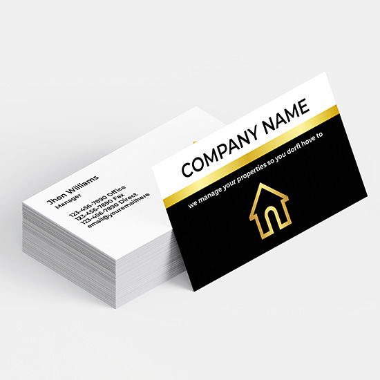 Property Management Business Cards