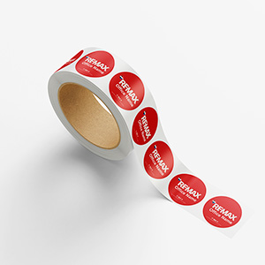 REMAX Circle Roll Labels