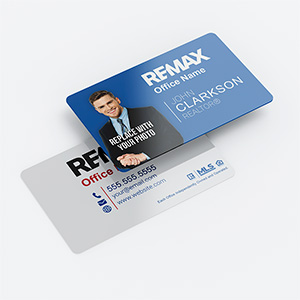 Remax White Plastic Business Cards