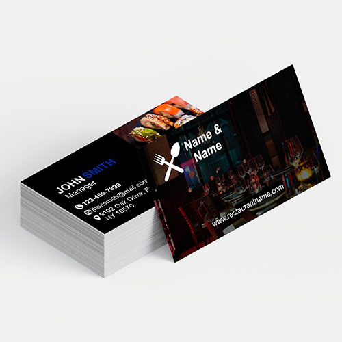 Restaurant Business Cards