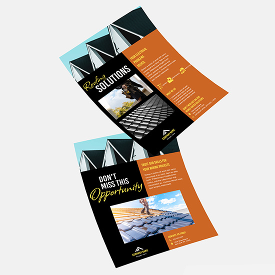 Roofing Flyers