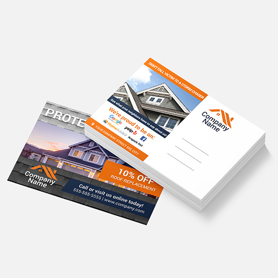 Roofing Postcards