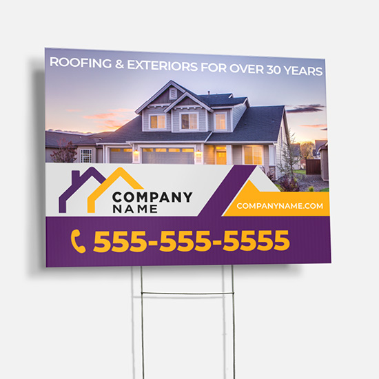 Roofing Signs
